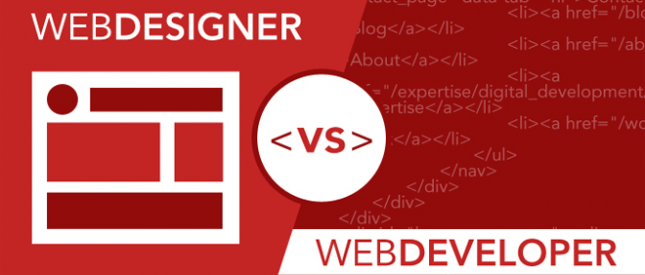 الفرق بين الWeb Designer و الWeb Developer