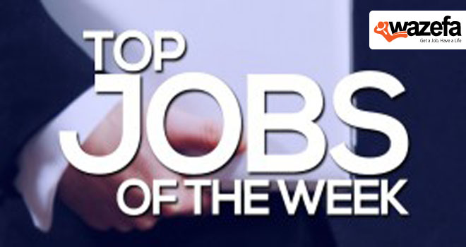 Top Jobs of the week